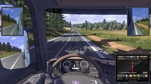 game euro truck driver ve dien thoai map 2