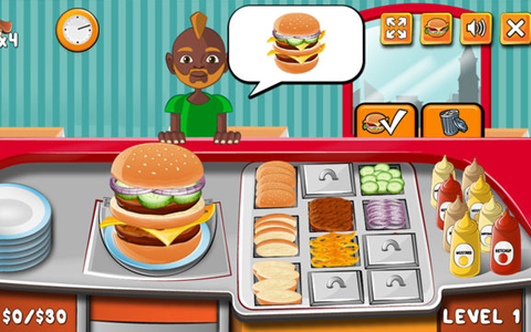 tải game bán hàng burger